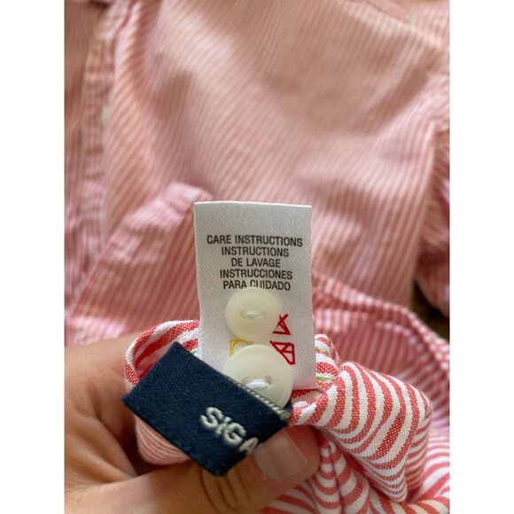 Buffalo‎ David Bitton Mens Pink Shirt XXL short sleeve button up cotton collared - Picture 6 of 7